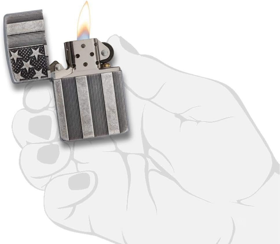 Zippo American Flag Lighters