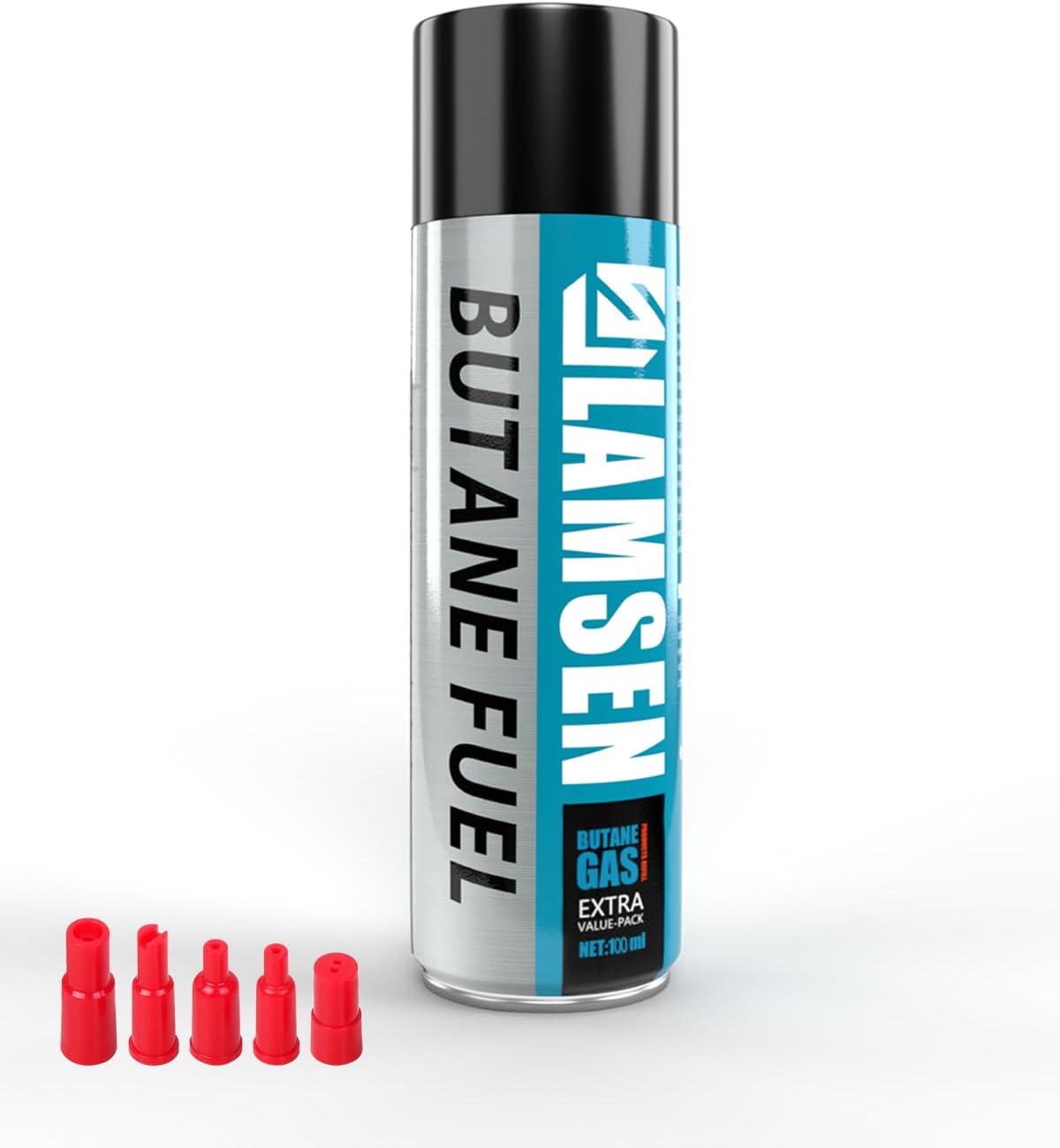 Butane Refill - 100ml, Butane Fuel for Torch Lighter, Butane Canister for Torch Lighter, Butane Fuel Gas for Cooking, Camping and Welding