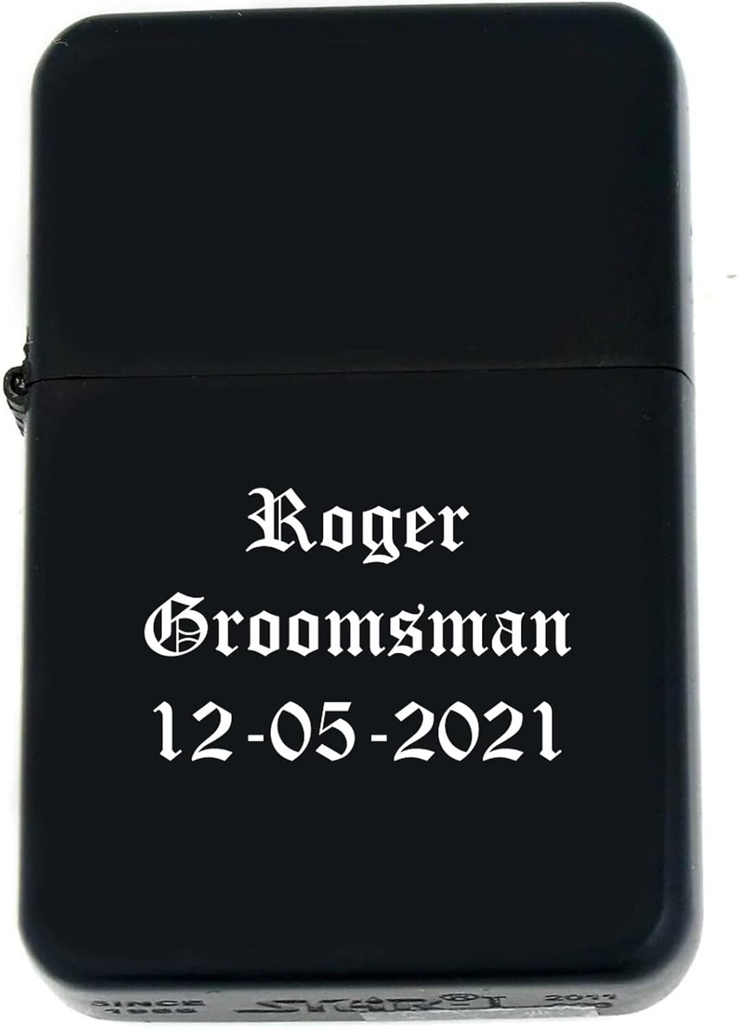 Custom s Infinity Matt Black Lighter! Personalize Lighter with LGBTQ Rainbow Pride and Text (PD-14) - Christmas, Halloween & Valentines Day Gift