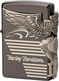 Zippo Oil Lighter Harley Davidson Japan Model HDP-25