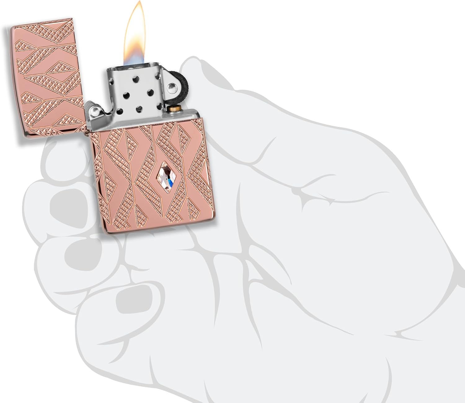 Zippo Armor Deep Carve Lighters