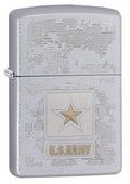 Custom Personalized ZIPPO Classic US Army Windproof Oil Lighter Engraving Christmas, Halloween & Valentines Day Gift (280ARM)
