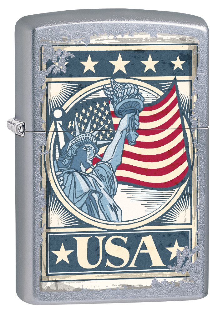 Zippo American Flag Lighters