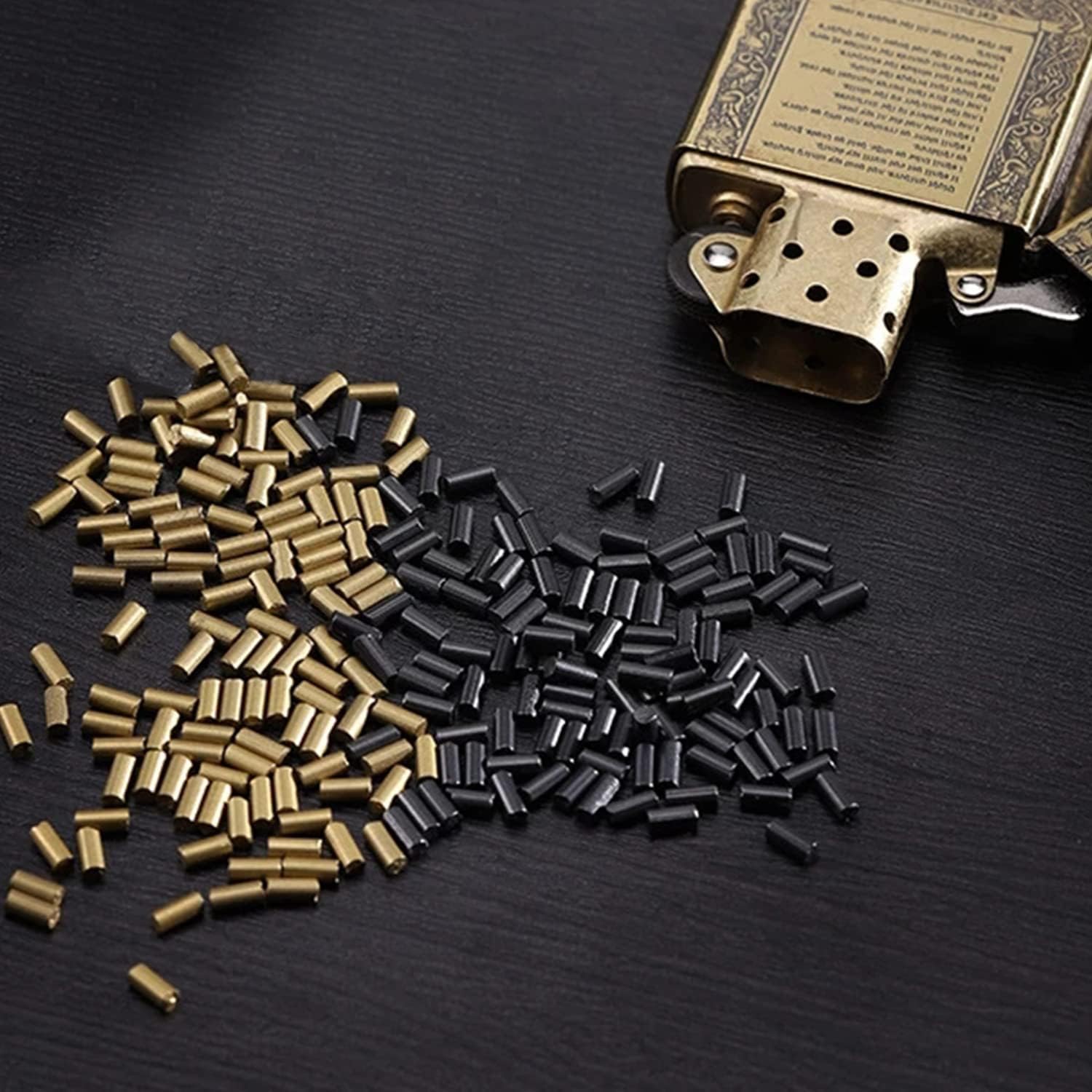 CooBigo (2.25mm) 60g/Pack(Approx450~500pcs) Ferrocerium Lighter Flint Stone for Petrol or Gas Lighters Accessories #FLQ178-B/G