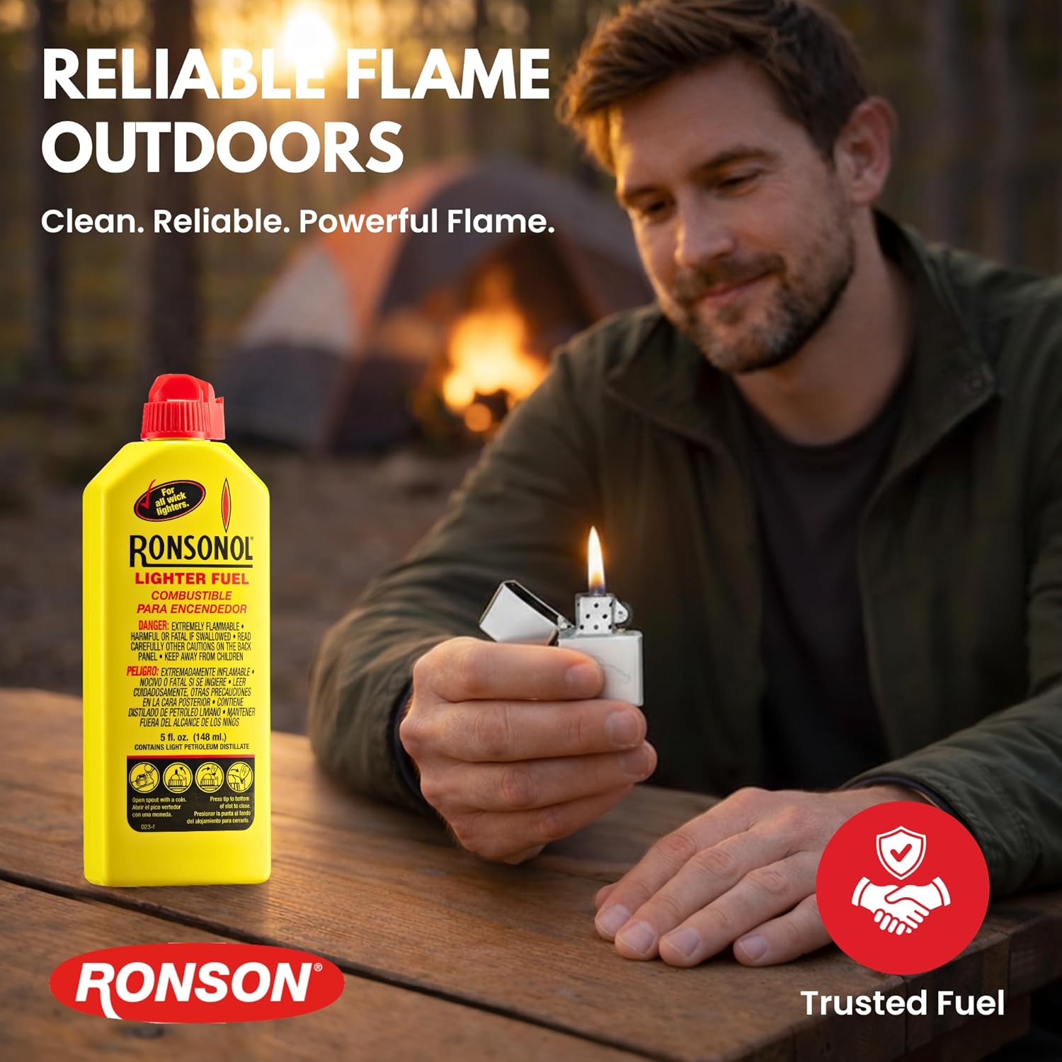 Ronson 5 Ounce Ronsonol Lighter Fuel