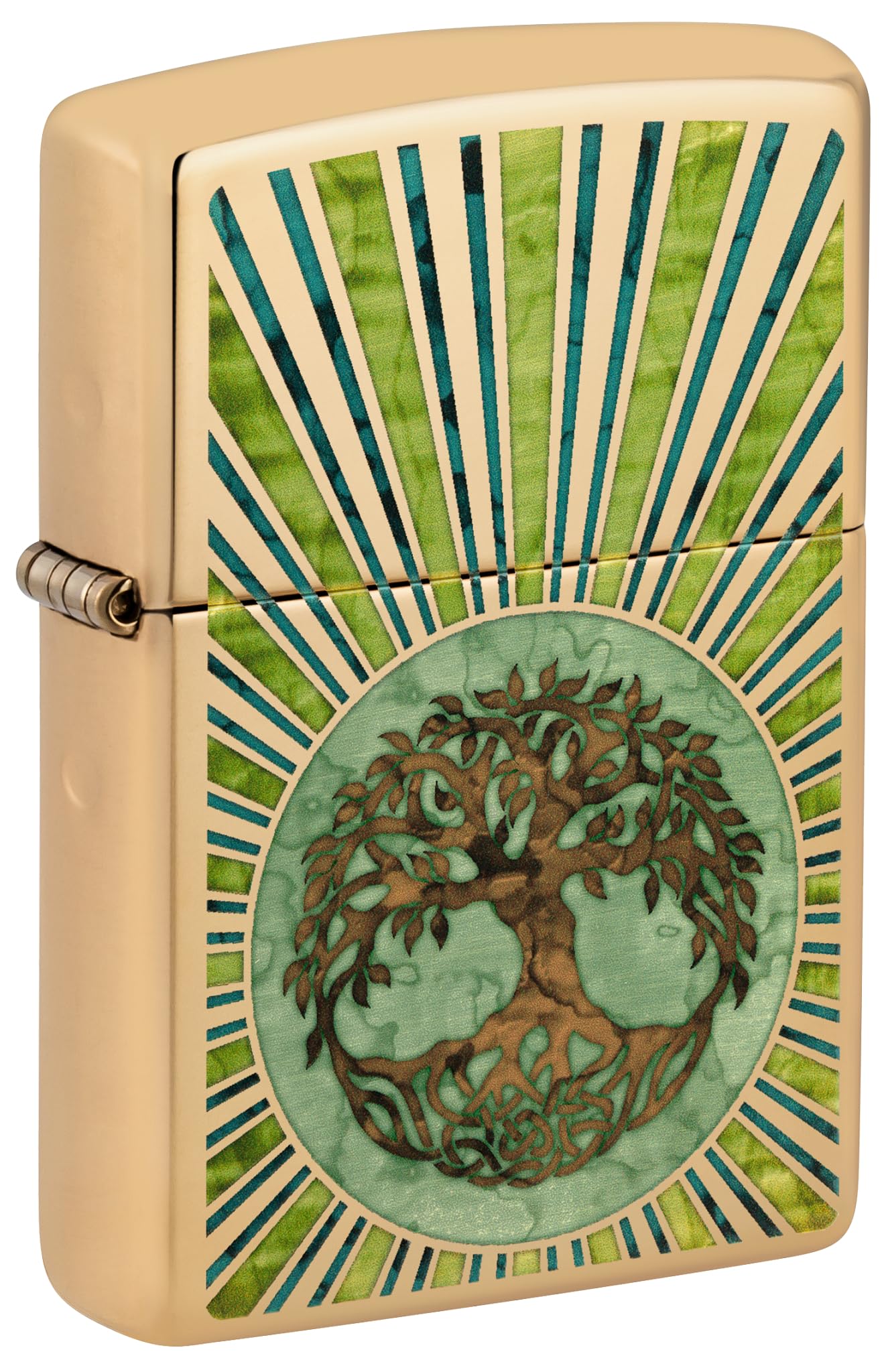 Zippo Armor Tree of Life Design Pocket Lighter