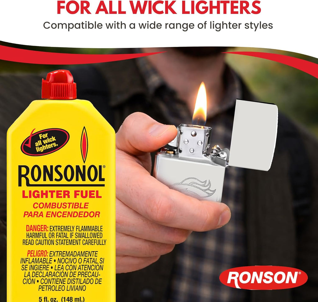 Ronson 5 Ounce Ronsonol Lighter Fuel