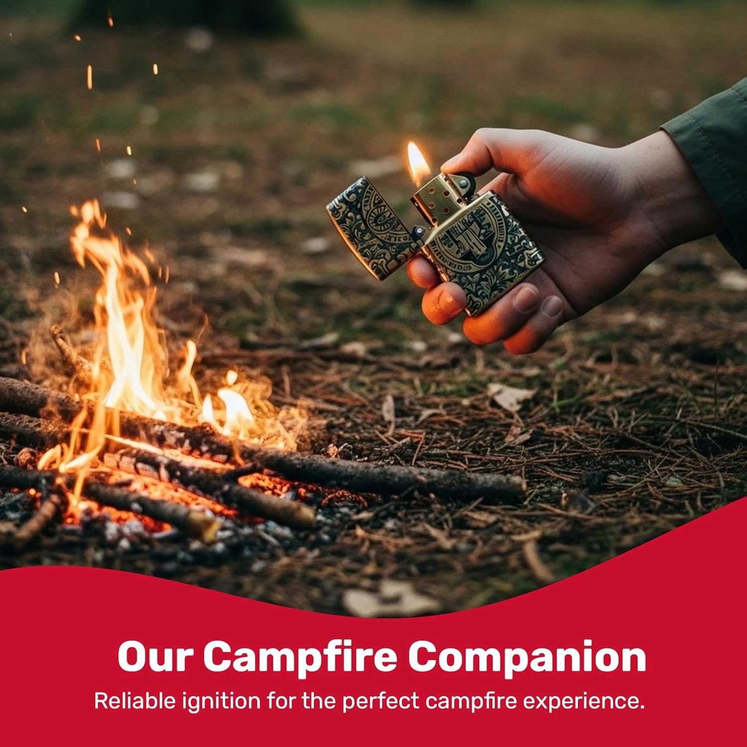 Zippo Cross Pocket Lighter